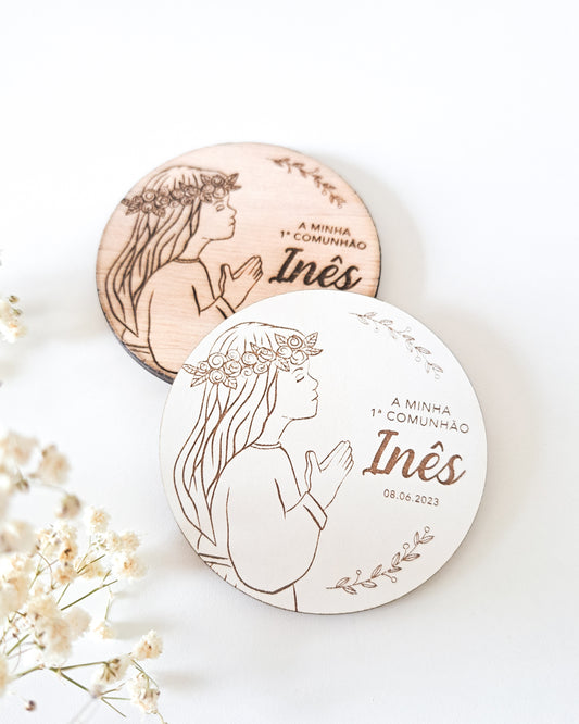 Íman Comunhão - Menina a Orar