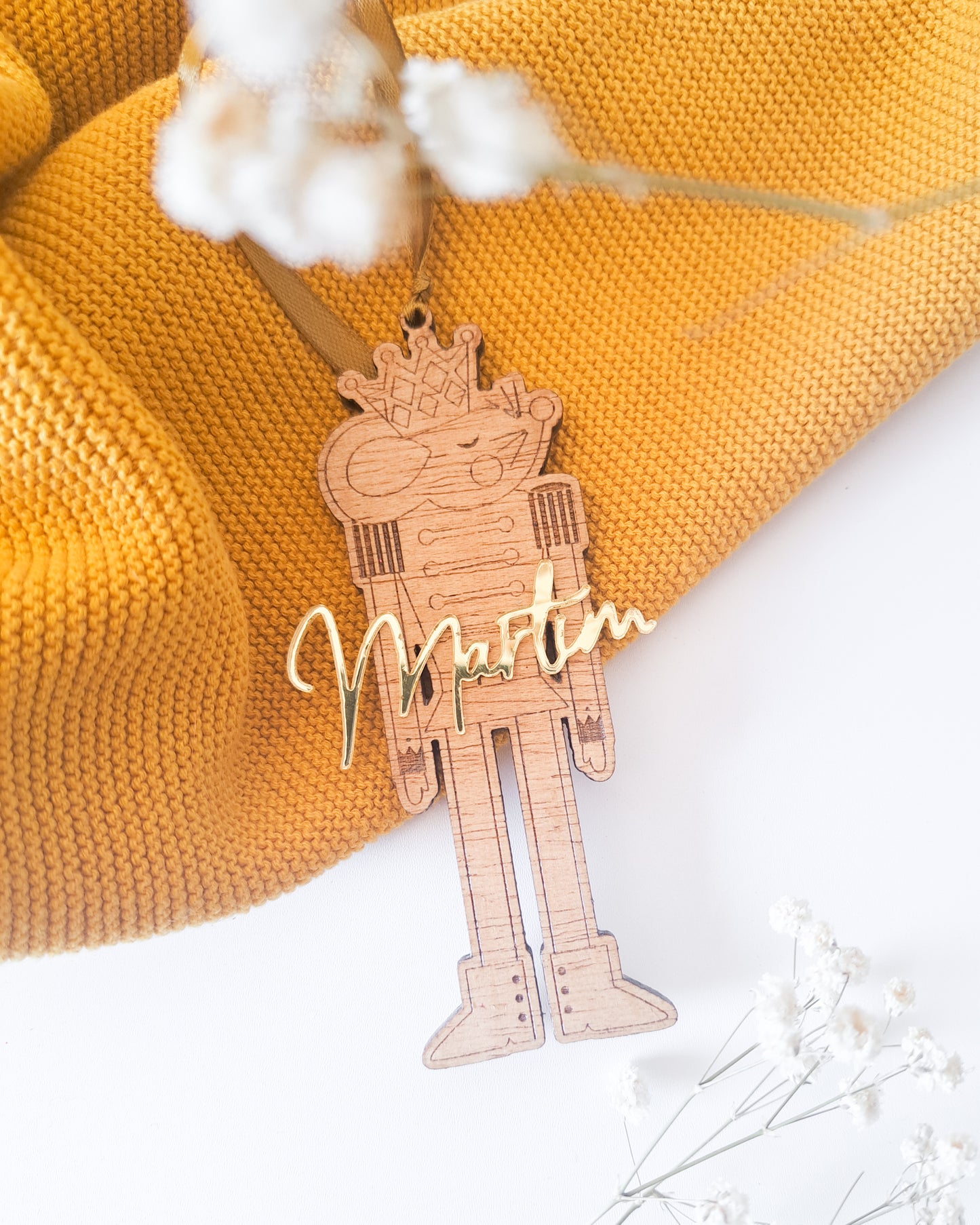 Enfeite de Natal Personalizado - Quebra Nozes