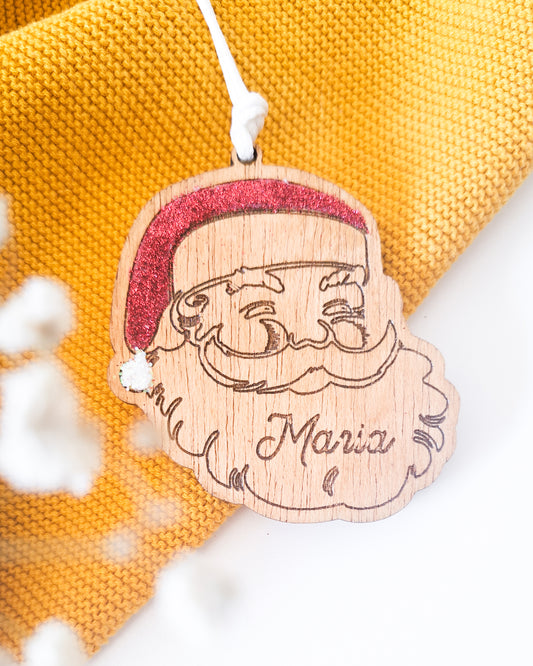 Enfeite de Natal Personalizado - Pai Natal