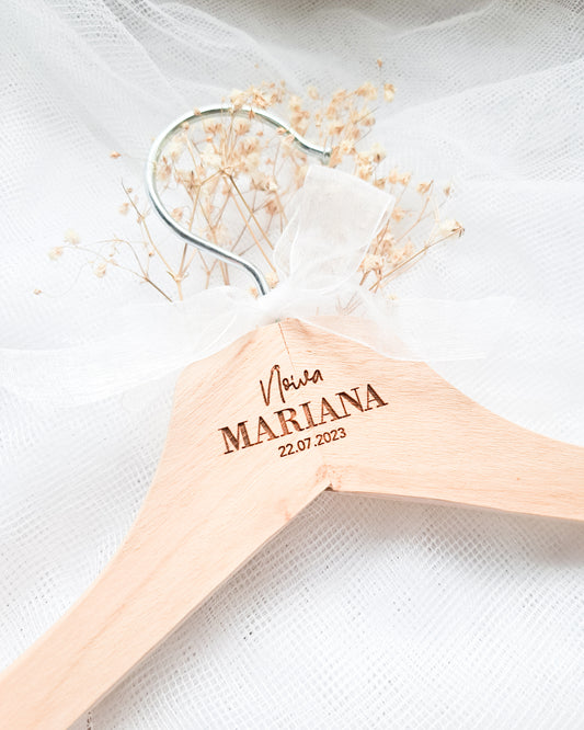 Cabides Noivos Personalizados - Gravação