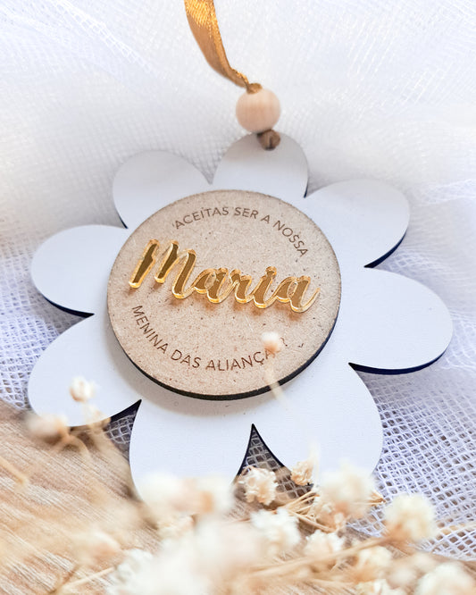 Pendente Menina das Alianças