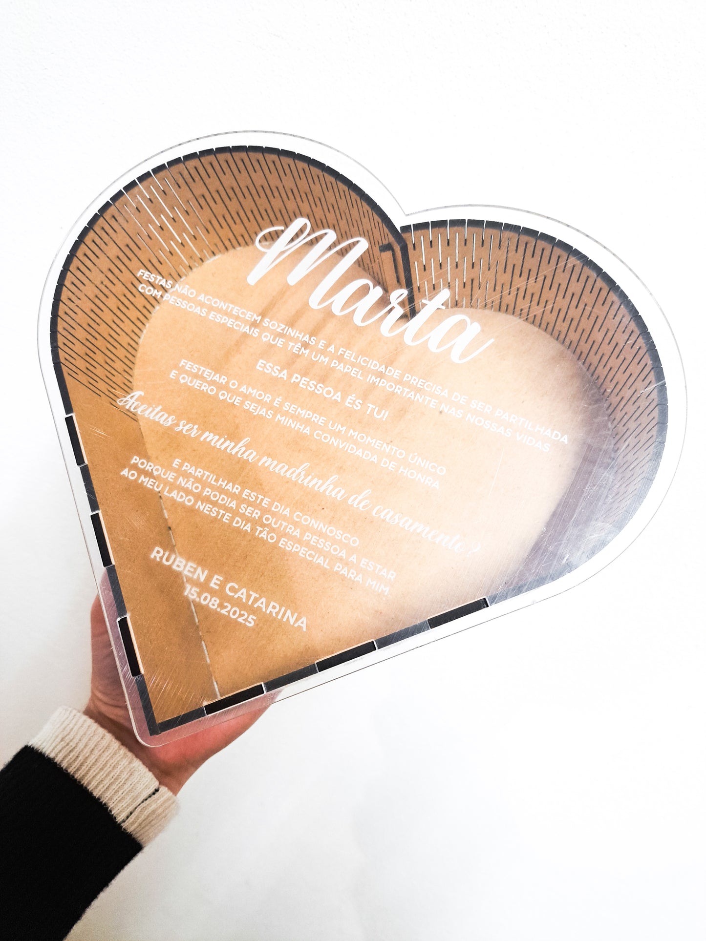 Caixa Coração Personalizada