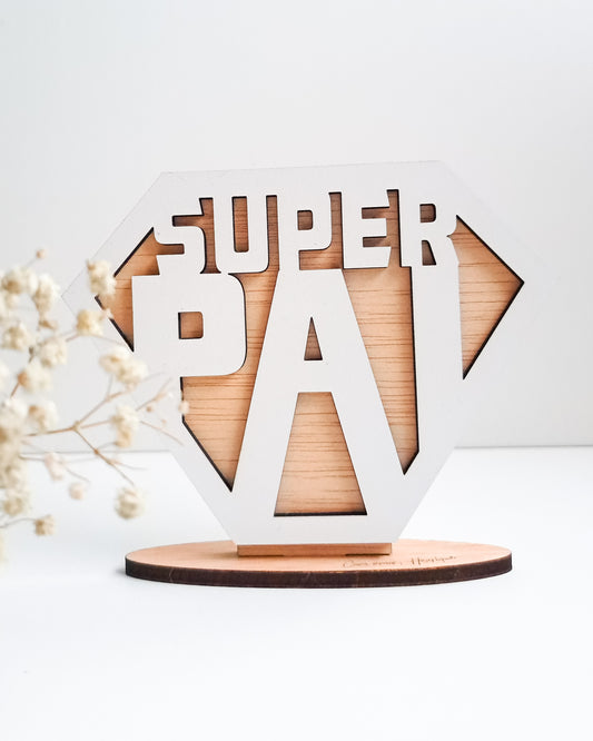 Placa Super Pai