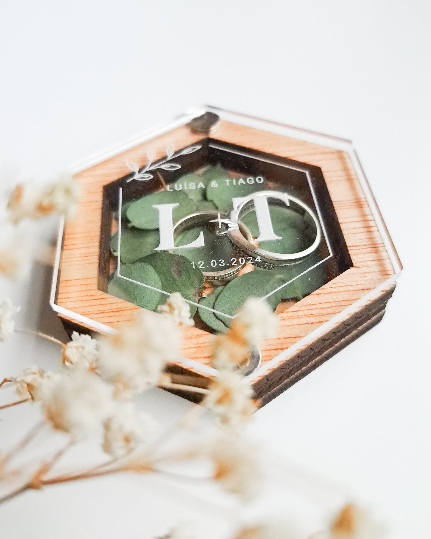 Porta Alianças Hexágono