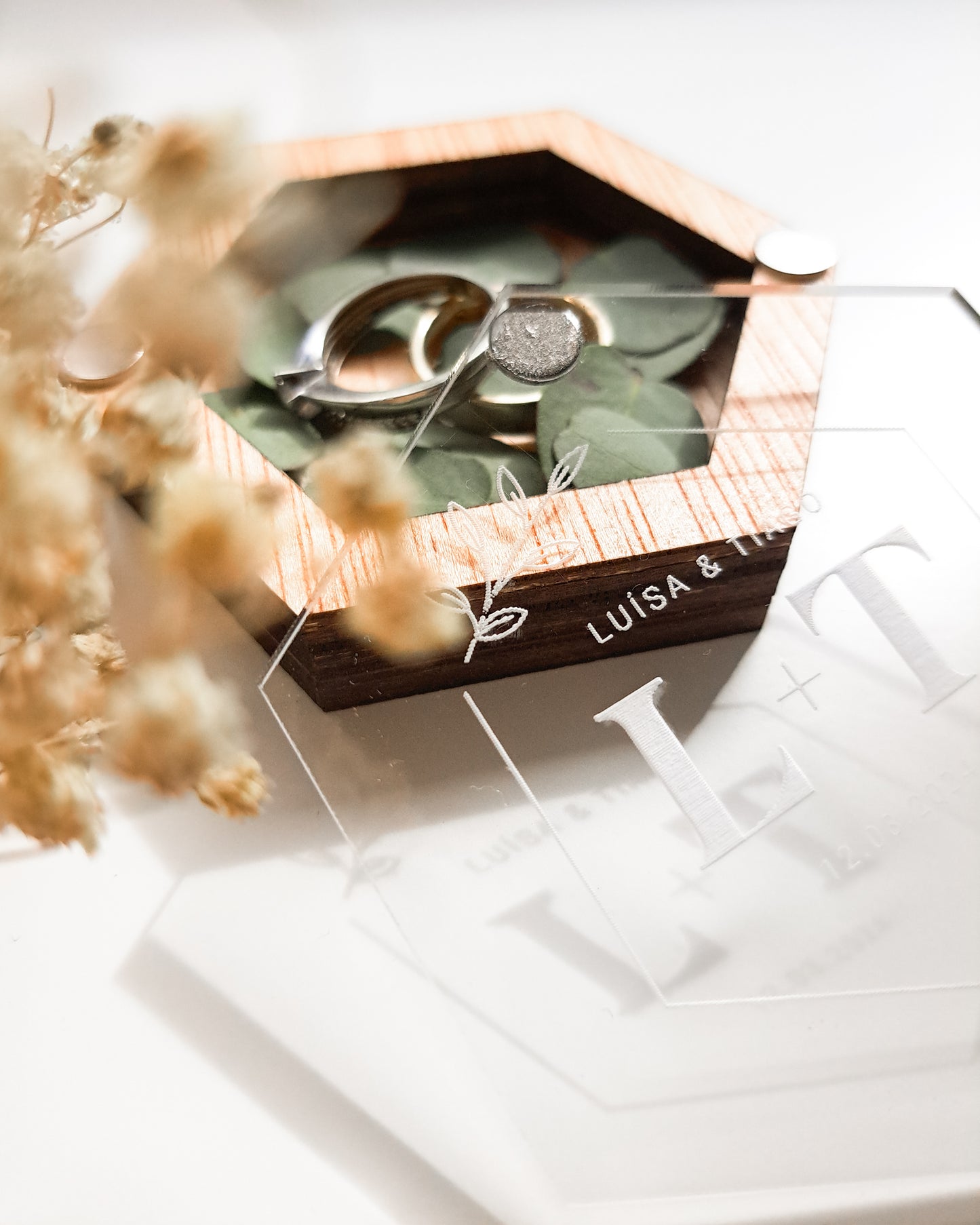 Porta Alianças Hexágono