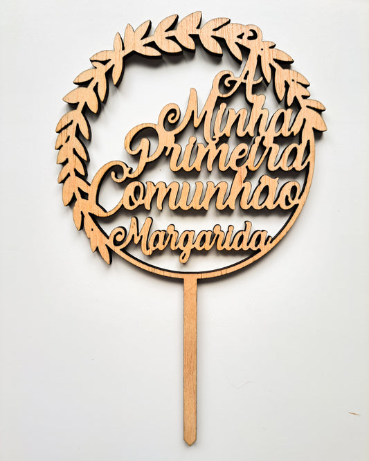 Topo de Bolo Comunhão