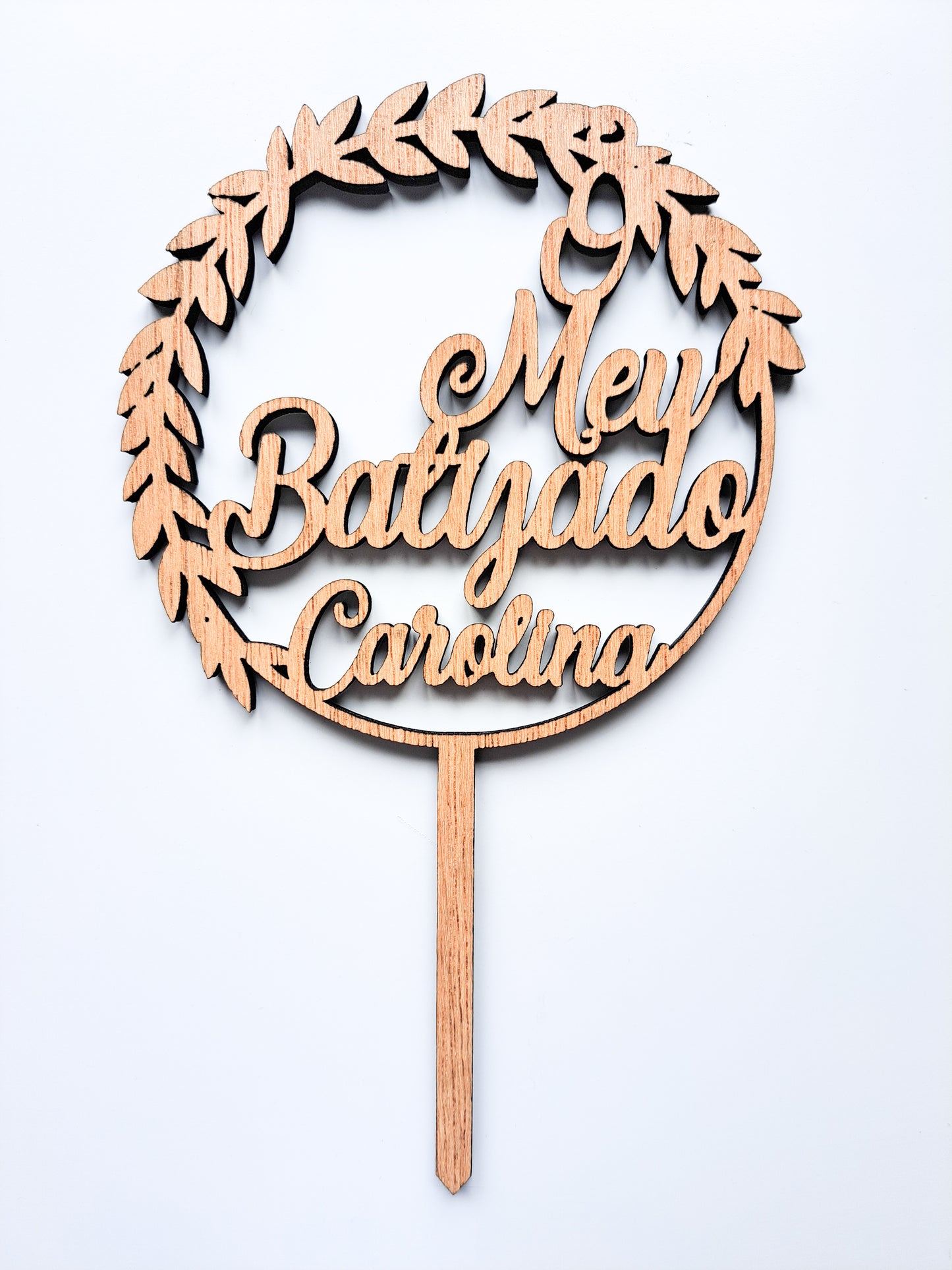 Topo de Bolo Batizado