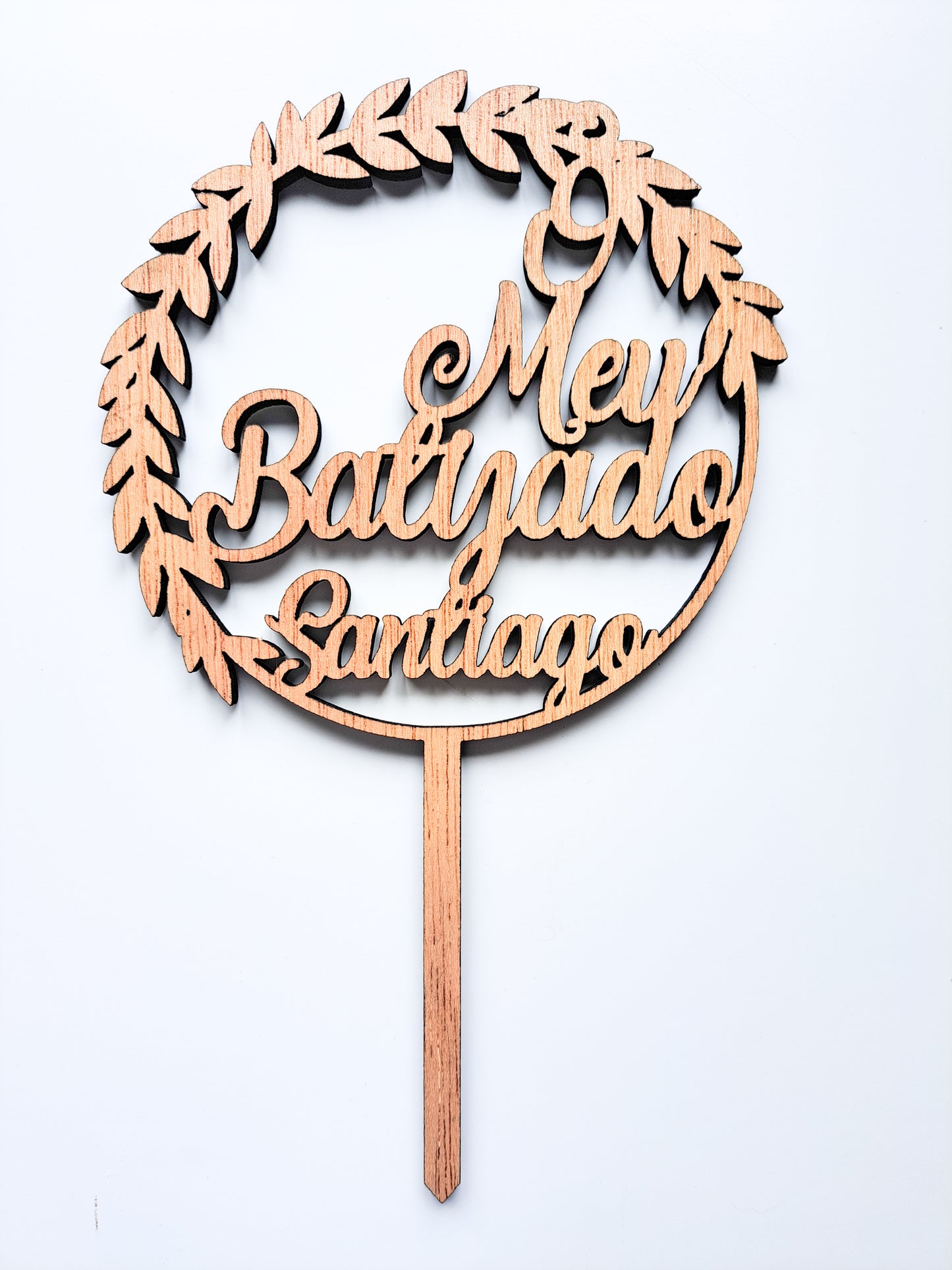 Topo de Bolo Batizado