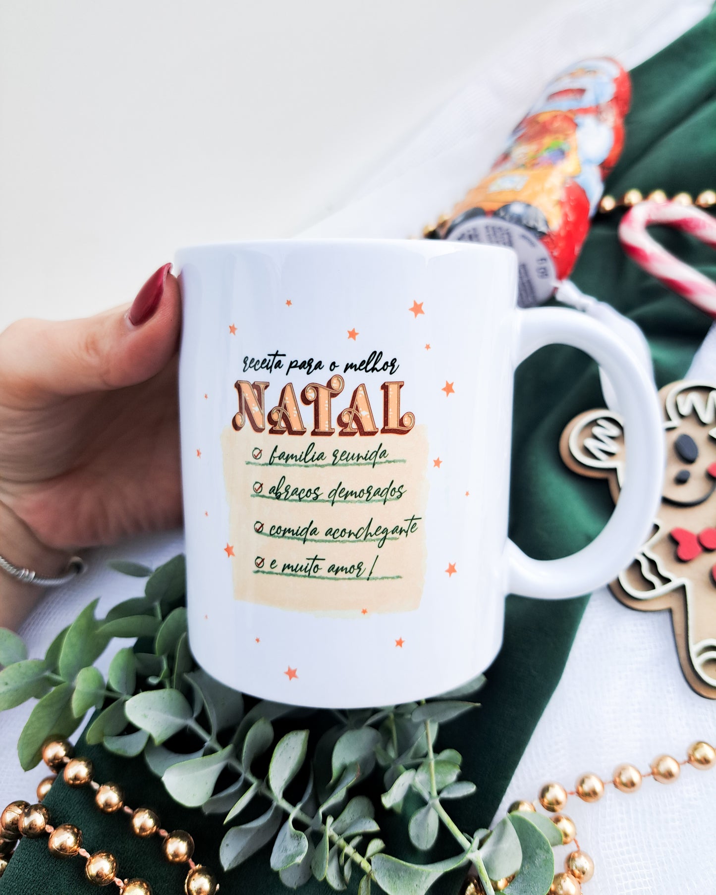 Kit Caneca Natal (Receita para o melhor natal)