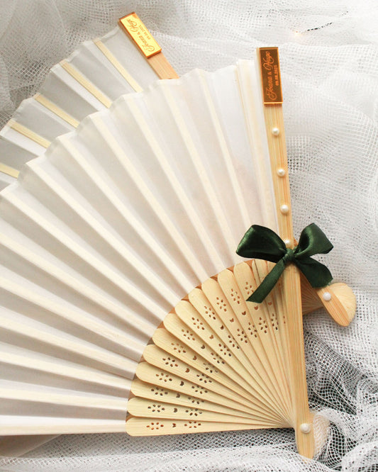 Leque Tecido - Lembrança Casamento