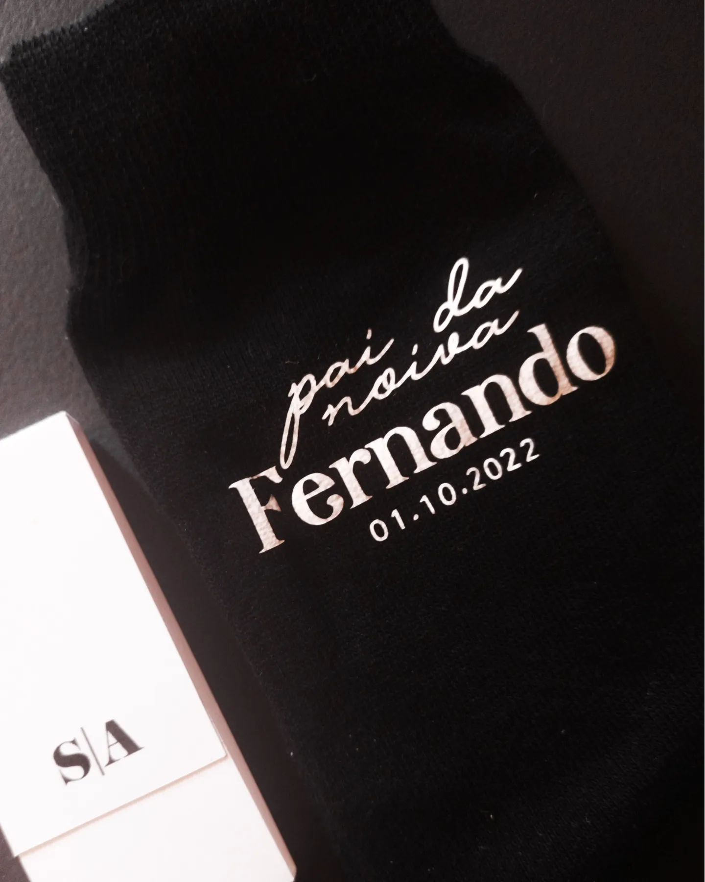 Meias Personalizadas - Noivo