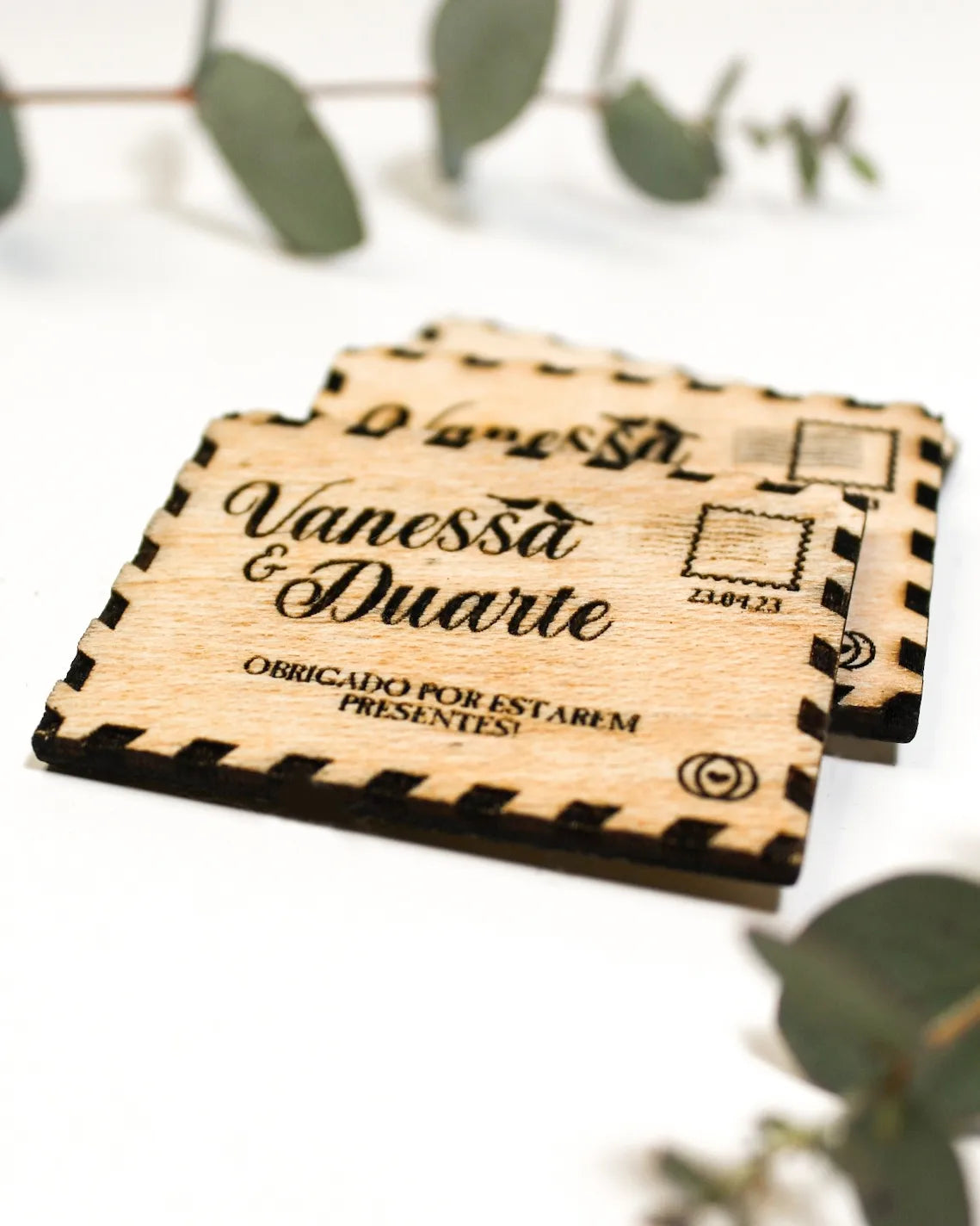 Íman Postal - Lembrança Casamento