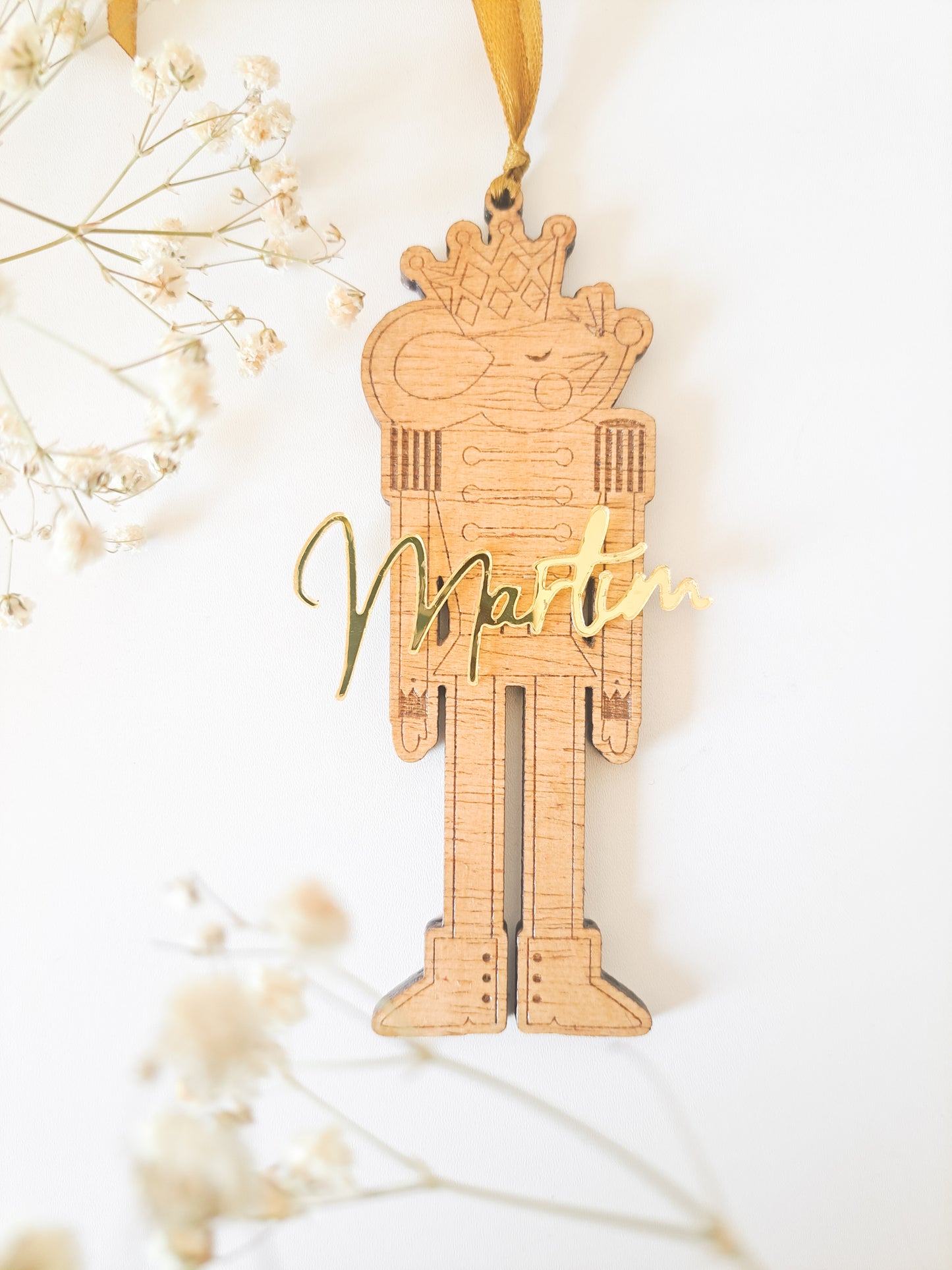 Enfeite de Natal Personalizado - Quebra Nozes