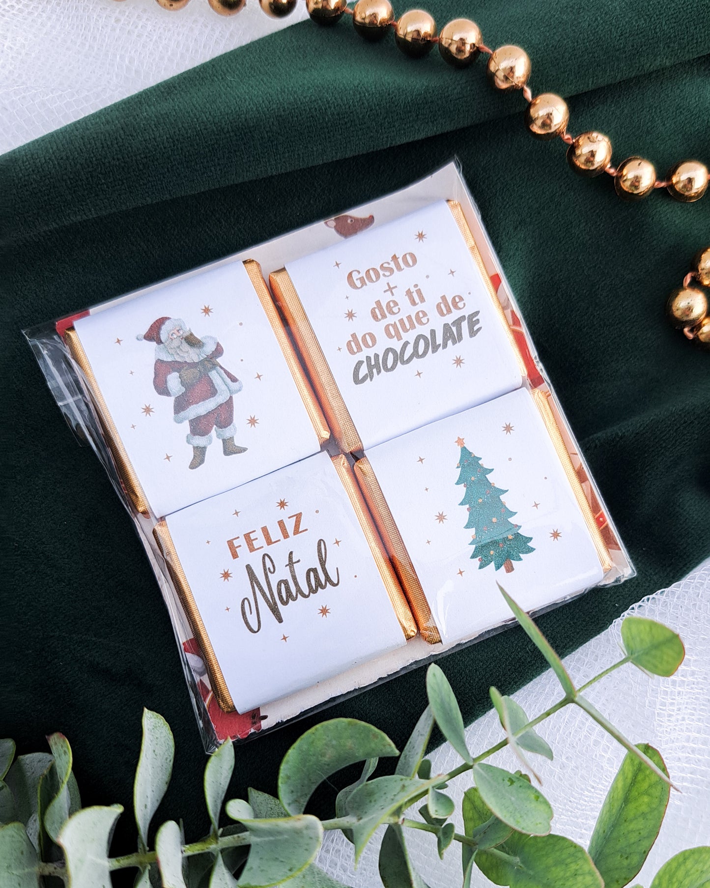 Pack 4 Napolitanas Natal