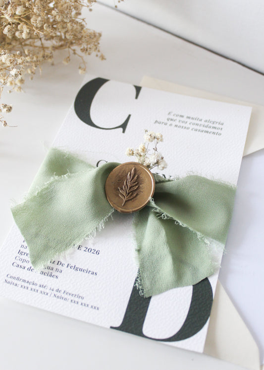 Convite Casamento "Minimalista"